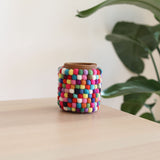 Felt Pompom Pen Holder