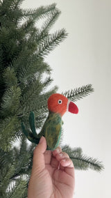 Felt Finger Puppet - Parrot