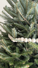 Felt White Pompom Ball Garland