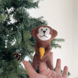Monkey Finger Puppet