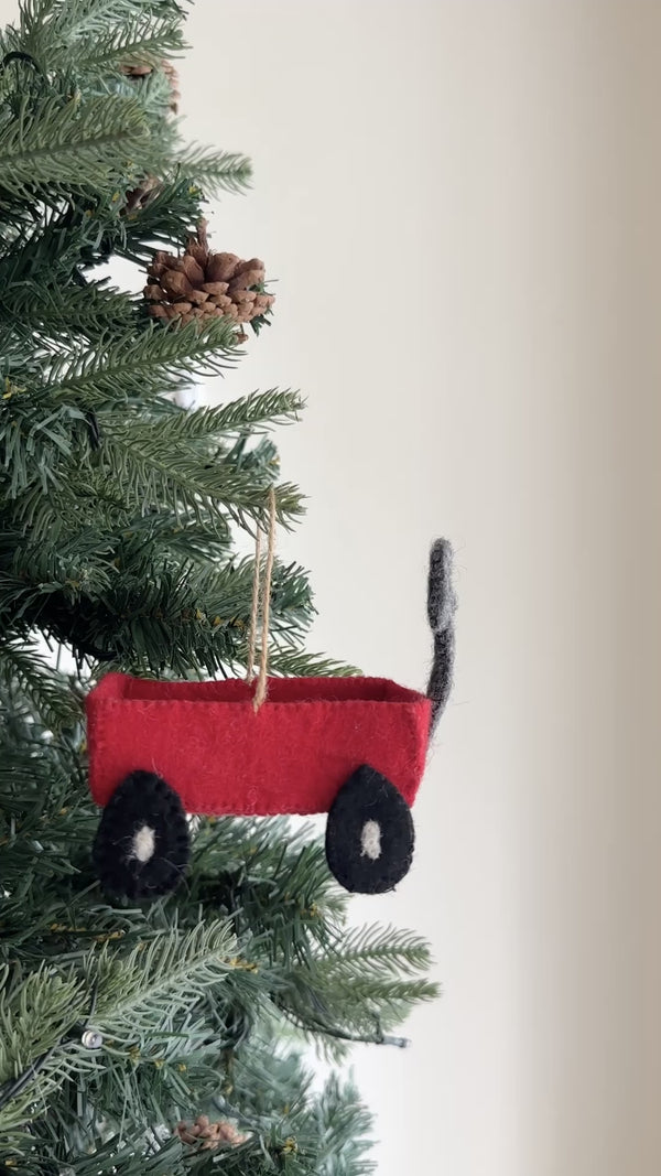 Wagon Ornament
