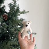 Finger Puppet: Polar Bear Catching a Fish