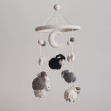 Gray Sheep Baby Mobile For Nursery Decor