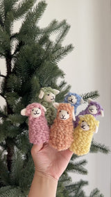 Candy Sheep finger puppet - Set of 6
