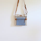 Woven Short Stripe Double Sided Bag