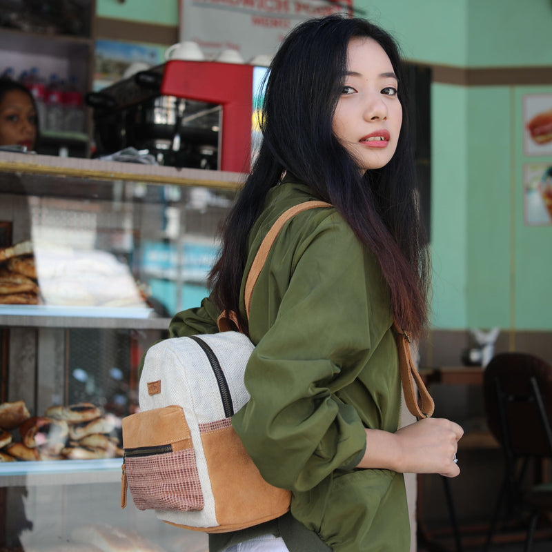 Polka Dot Mini Backpack