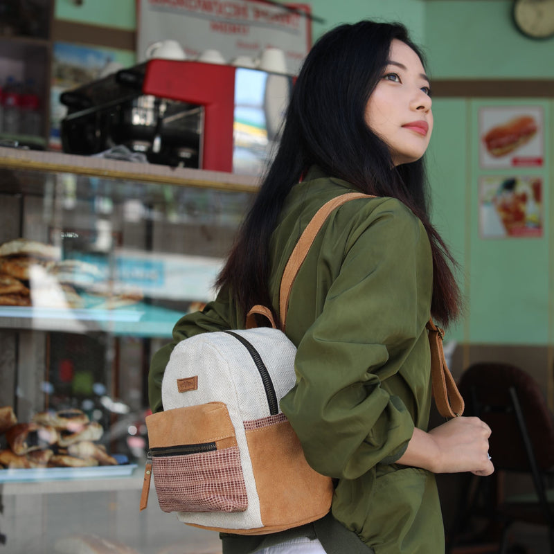 Polka Dot Mini Backpack