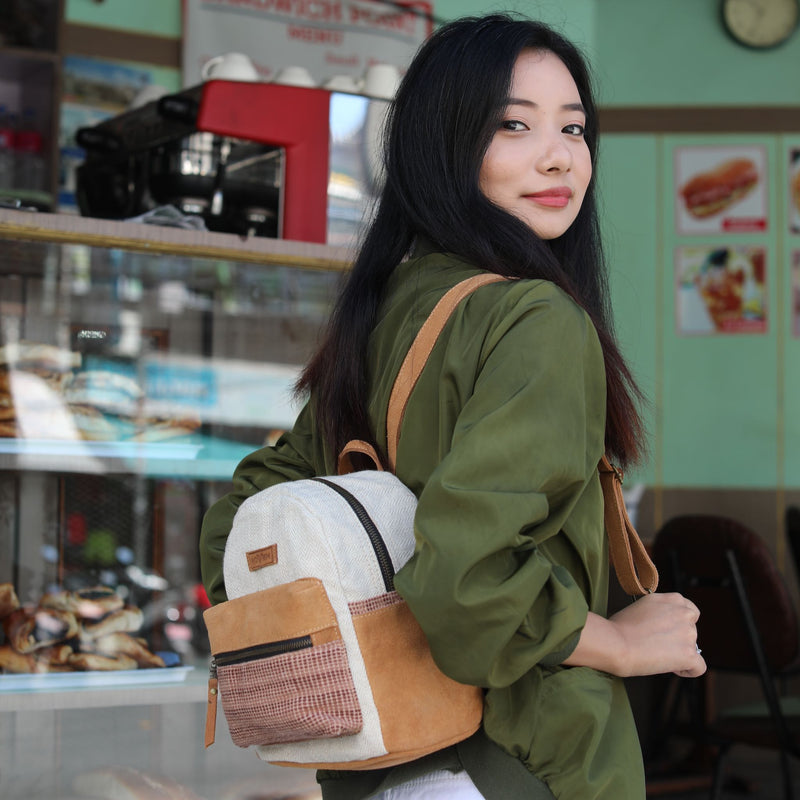 Polka Dot Mini Backpack