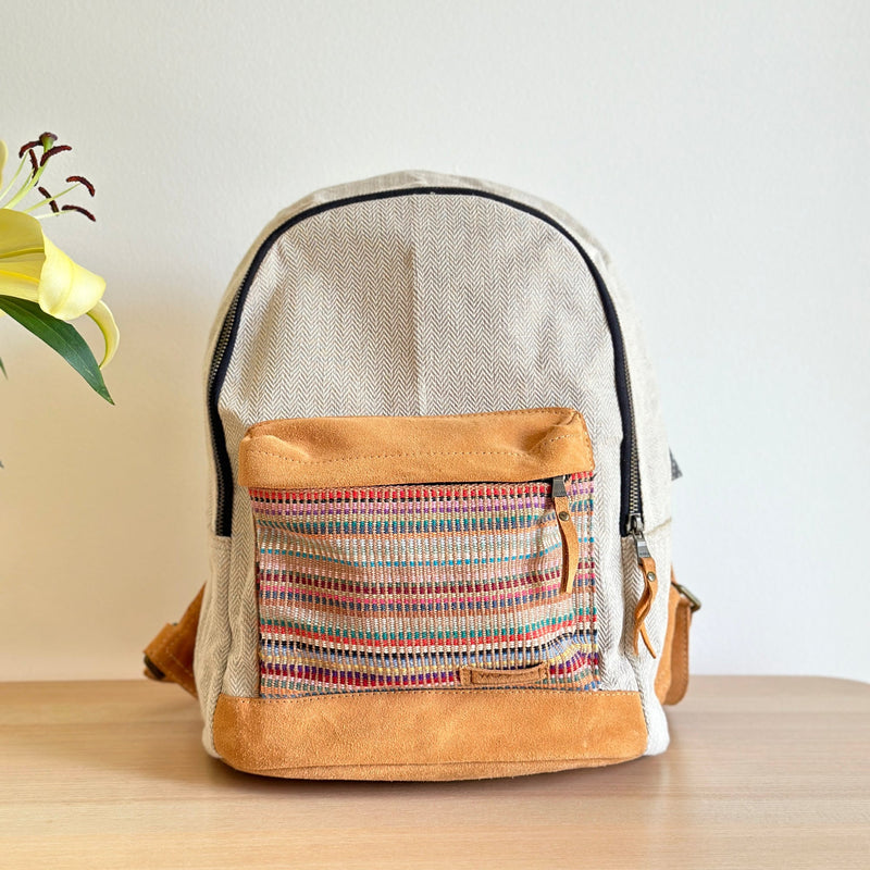 WOVEN 14" Laptop Backpack - Jazzy