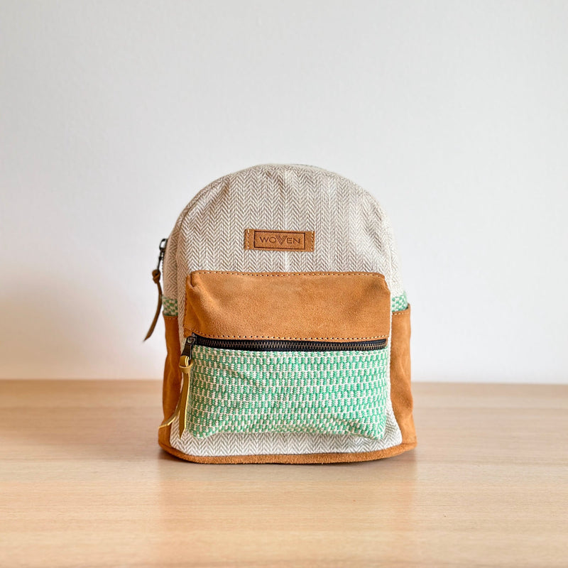 Mini Backpack - 4 house stripe
