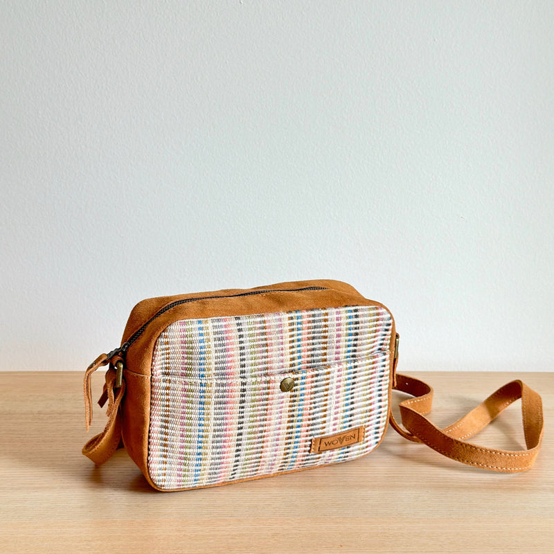 WOVEN Ayush bag - Handmade in Nepal by Ganapati Crafts Co.