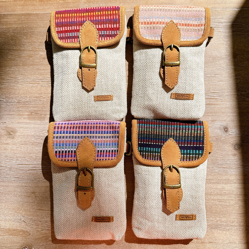 Woven Phone Bag - Jazzy
