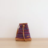 WOVEN Drawstring Bucket Bag - Ganapati Crafts Co.