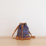 WOVEN Drawstring Bucket Bag - Ganapati Crafts Co.