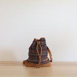 WOVEN Drawstring Bucket Bag - Ganapati Crafts Co.